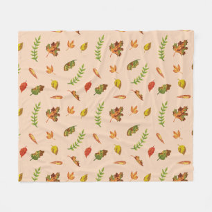 Autumn Breeze Fleece Blanket