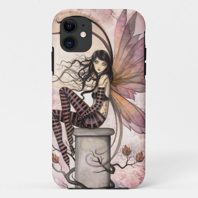 Autumn Breezes Fairy Fantasy Art by Molly Harrison Case-Mate iPhone Case (Back)