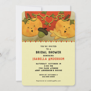 Autumn Bridal Shower Invitation