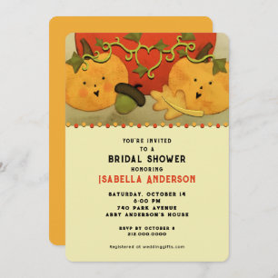 Autumn Bridal Shower Invitation