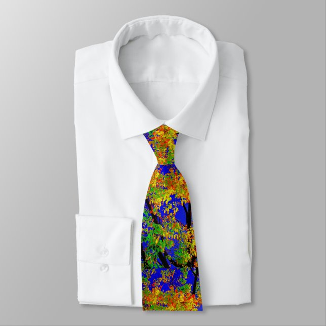 'Autumn Brilliance' Neck Tie (Tied)