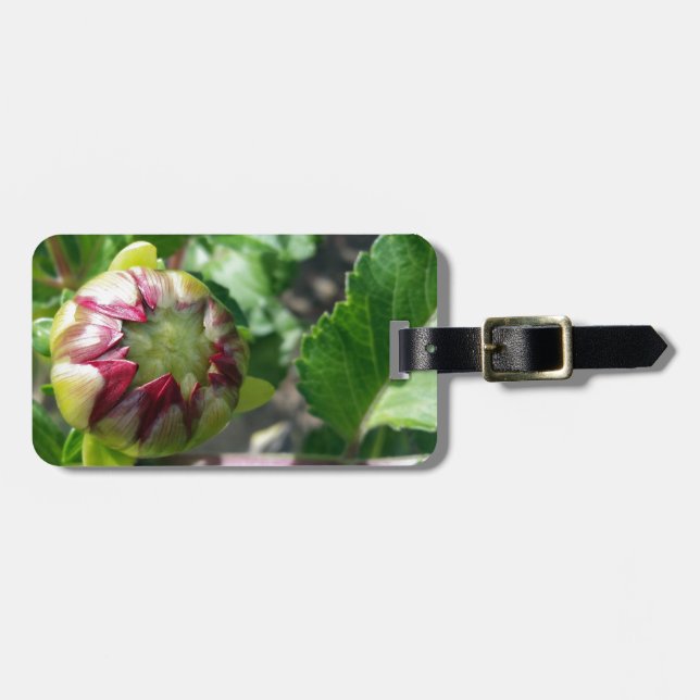 autumn bud luggage tag (Front Horizontal)