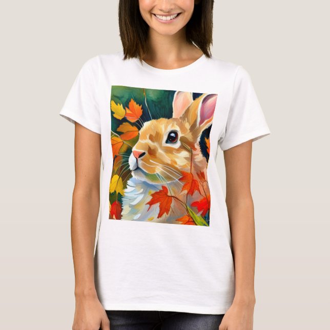 Autumn Bunny T-Shirt (Front)