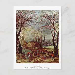 Autumn By Joost De Momper The Younger Postcard