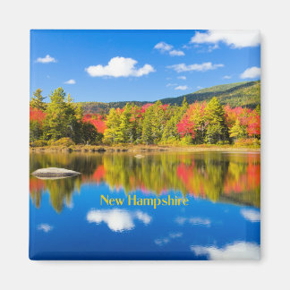 Autumn by the Lake, New Hampshire, Magnet