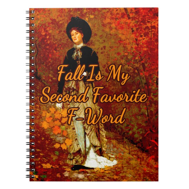 Autumn by Winslow Homer  Notebook (Front)