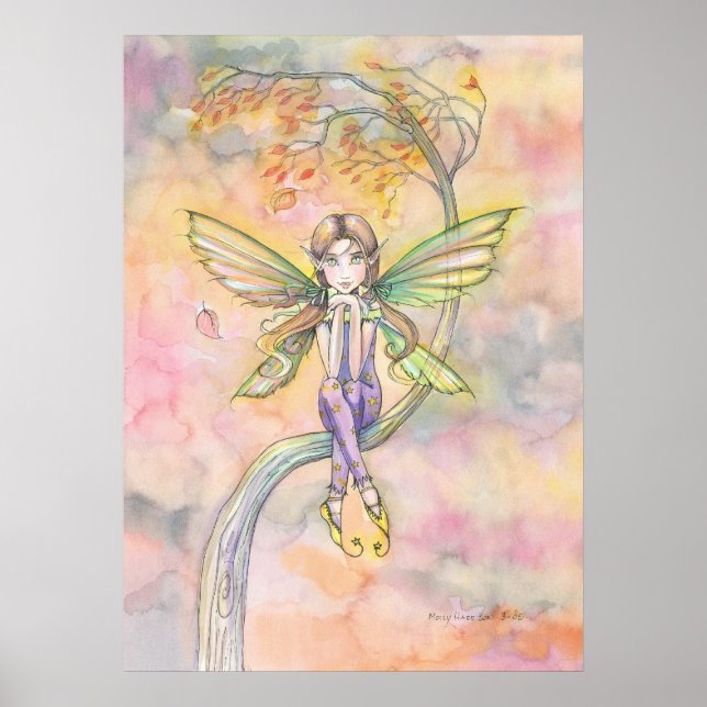 Autumn Calling Fairy Poster (Front)