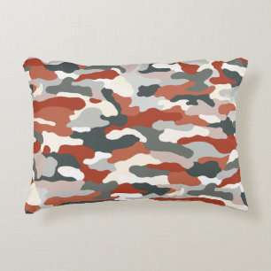 Autumn Camouflage Decorative Cushion