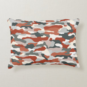 Autumn Camouflage Decorative Cushion