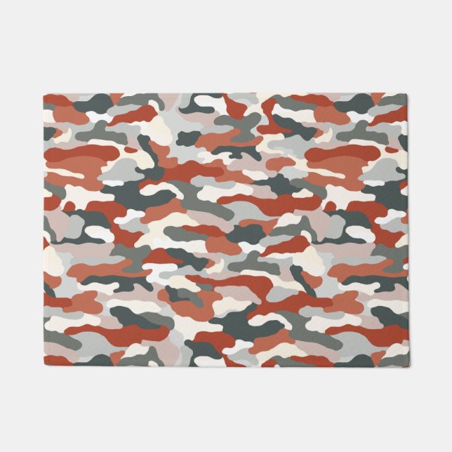 Autumn Camouflage Doormat (Front)