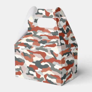 Autumn Camouflage Favour Box