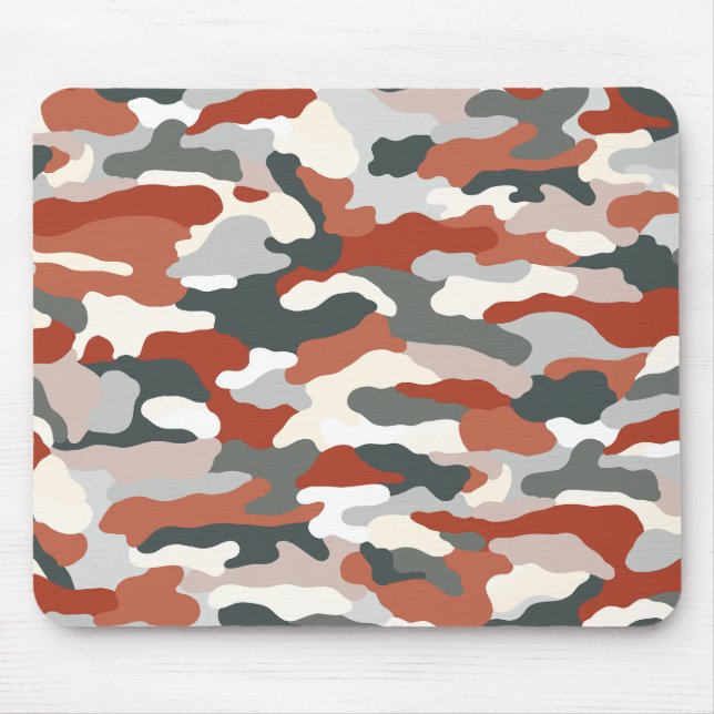 Autumn Camouflage Mouse Mat (Front)