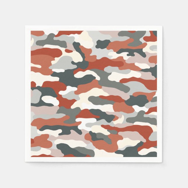 Autumn Camouflage Napkin (Front)