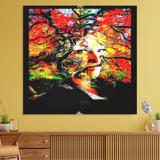 Autumn Candy Canvas Print (Insitu(LivingRoom))