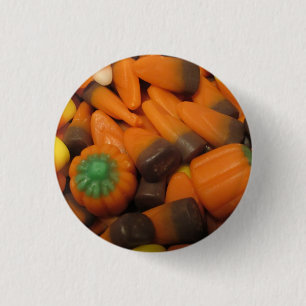 Autumn Candy Corn Button