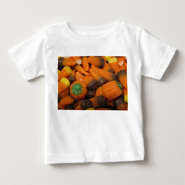 Autumn Candy Corn Infant T-Shirt (Front)
