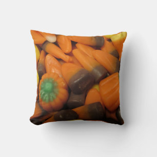 Autumn Candy Corn Pillow
