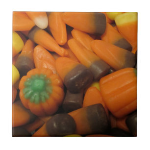 Autumn Candy Corn Tile