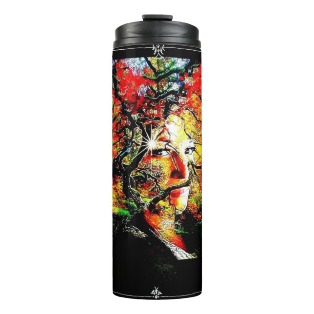 Autumn Candy Thermal Tumbler (Front)