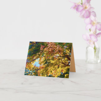 Autumn Canopy Card