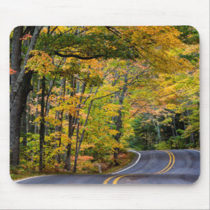 Autumn Canopy Of Colour Along Highway 41 Mouse Mat