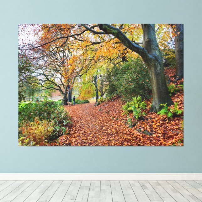 Autumn  canvas print (Insitu(Wood Floor))