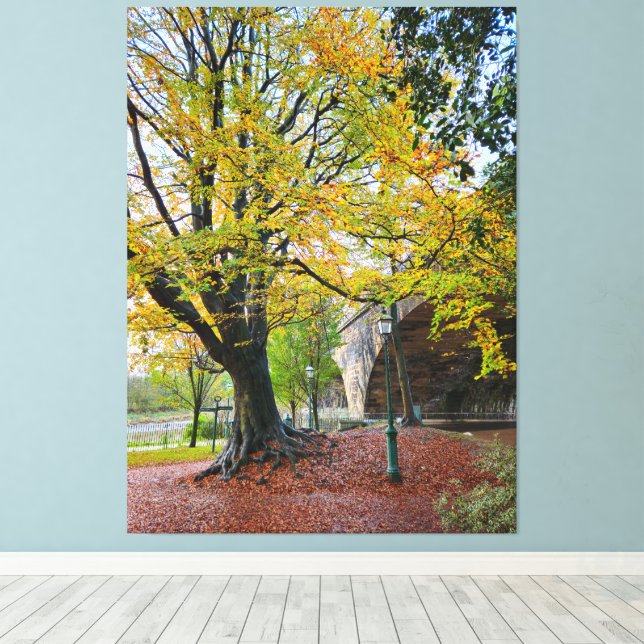 Autumn  canvas print (Insitu(Wood Floor))