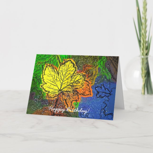 AUTUMN CARD (Front)