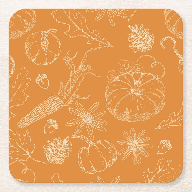 Autumn Celebration Coasters (Front)