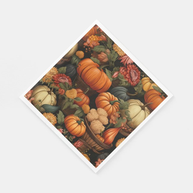 Autumn Celebration Napkin (Corner)