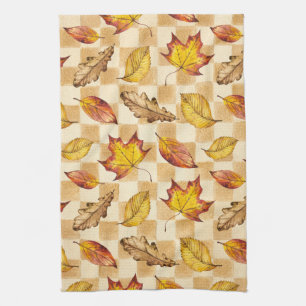 Autumn Celebration Tea Towel