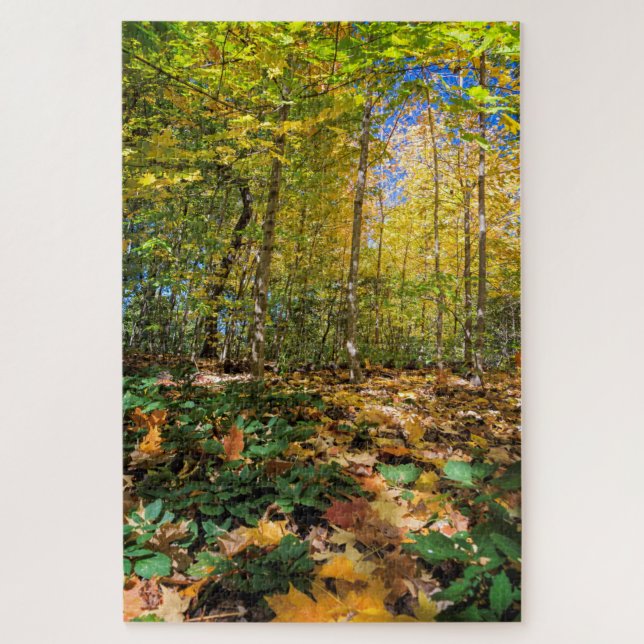 Autumn Central Park view Jigsaw Puzzle (Vertical)