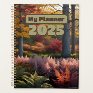 Autumn Changes Evolution Life Green Brown Planner