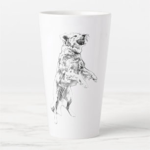 Autumn Chase Unleashed Latte Mug