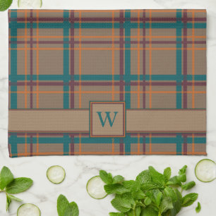 Autumn Chic Plaid Kitchen Towel