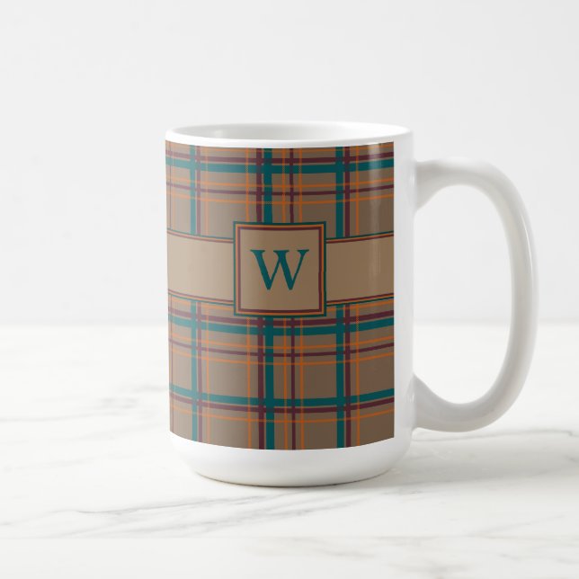 Autumn Chic Plaid Mug (Right)