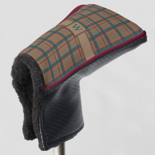 Autumn Chic Plaid Putter Cover