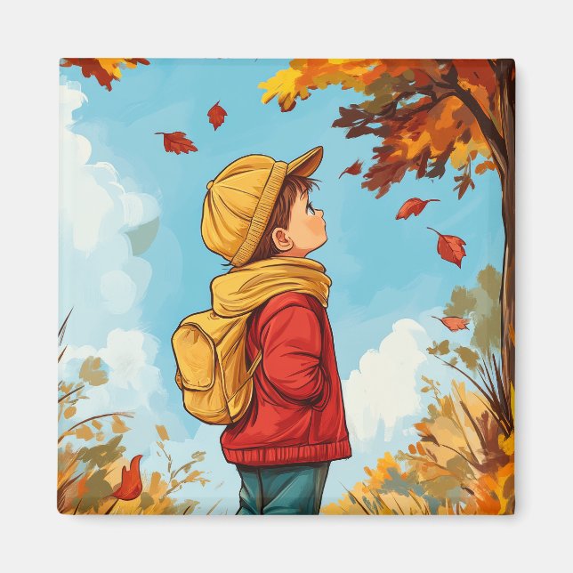 Autumn Child Magnet (Front)