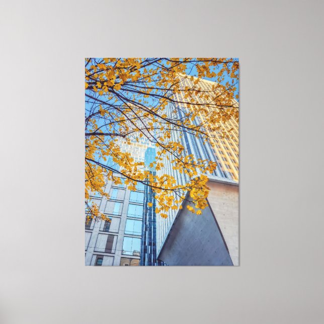 Autumn City Canvas Print (Front)