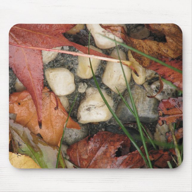 Autumn Collage Mouse Mat (Front)
