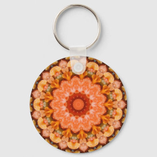 Autumn Colorburst Key Ring