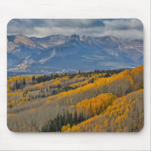 Autumn Colors on Aspen Groves Mouse Mat
