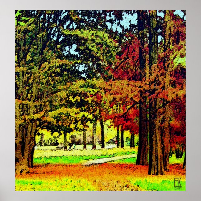 Autumn Colors Poster (Front)