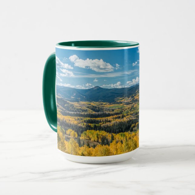 Autumn Colour in Flat Tops | Routt National Forest Mug (Front Left)