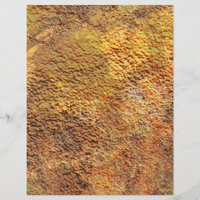Autumn Colour Rustic Texture Scrapbooking (Front)