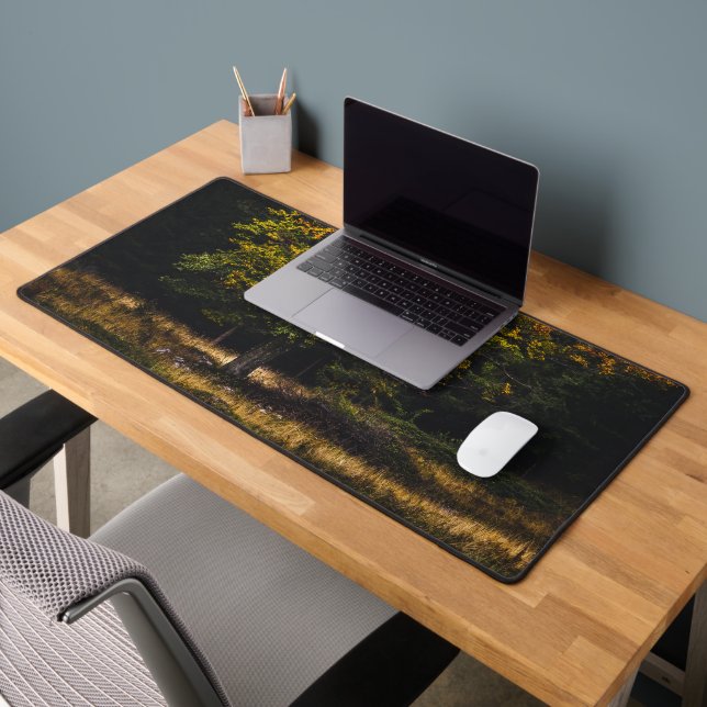 Autumn coloured tree desk mat (Office 2)