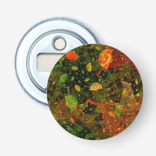 Autumn colourful decorative design bottle opener