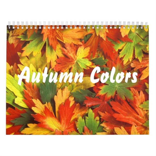 Autumn Colours 2 Calendar (Cover)