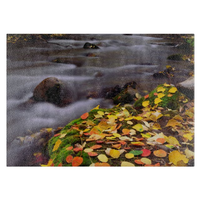 Autumn Colours along McGee Creek Cutting Board (Front)
