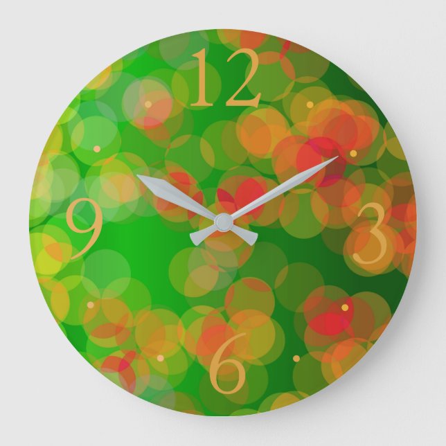 Autumn Colours  Creative Kitchen Clocks (Front)